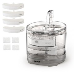NPET Cat Water Fountain WF050TP 1.5L 4 Filters+wf050(without Adapter)