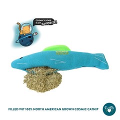 Our Pets 100-Percent North American Catnip Filled one size, Blue and Green