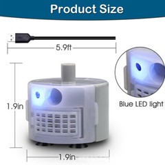 Pet Water Fountain Pump Replacement Pump For Stainless Steel Cat Water Dispenser