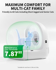 PETKIT Self Cleaning PuraMax Cat Litter Box No Odor Spray Certified Refurbished