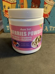 Just Try 7OZ Berries for Cats & Dogs with CoQ10 – Heart Supplement Powder Suppo