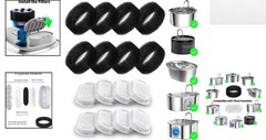 Multi-Pack 16 Cat Water Fountain Filters – Effortless Maintenance for Pet Owners
