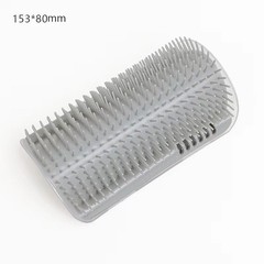 US Pet Cat Self Groomer Brush Wall Corner Mount Grooming Massage Comb Toy Catnip