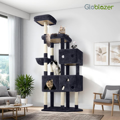 Extra Large Cat Tower, 81-Inch Tall Cat Tree for Big Cats 20 Lbs, XXL Heavy Duty