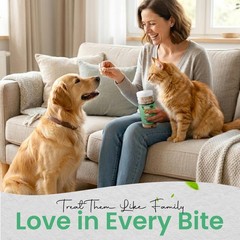 Freeze Dried Chicken Cat Treats | Healthy Dog Food Toppers 100% Human Grade |…