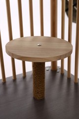 Cat House, Wooden Large Cat Villa, Cat Cage 112*56*108cm/44.1*22*42.5in