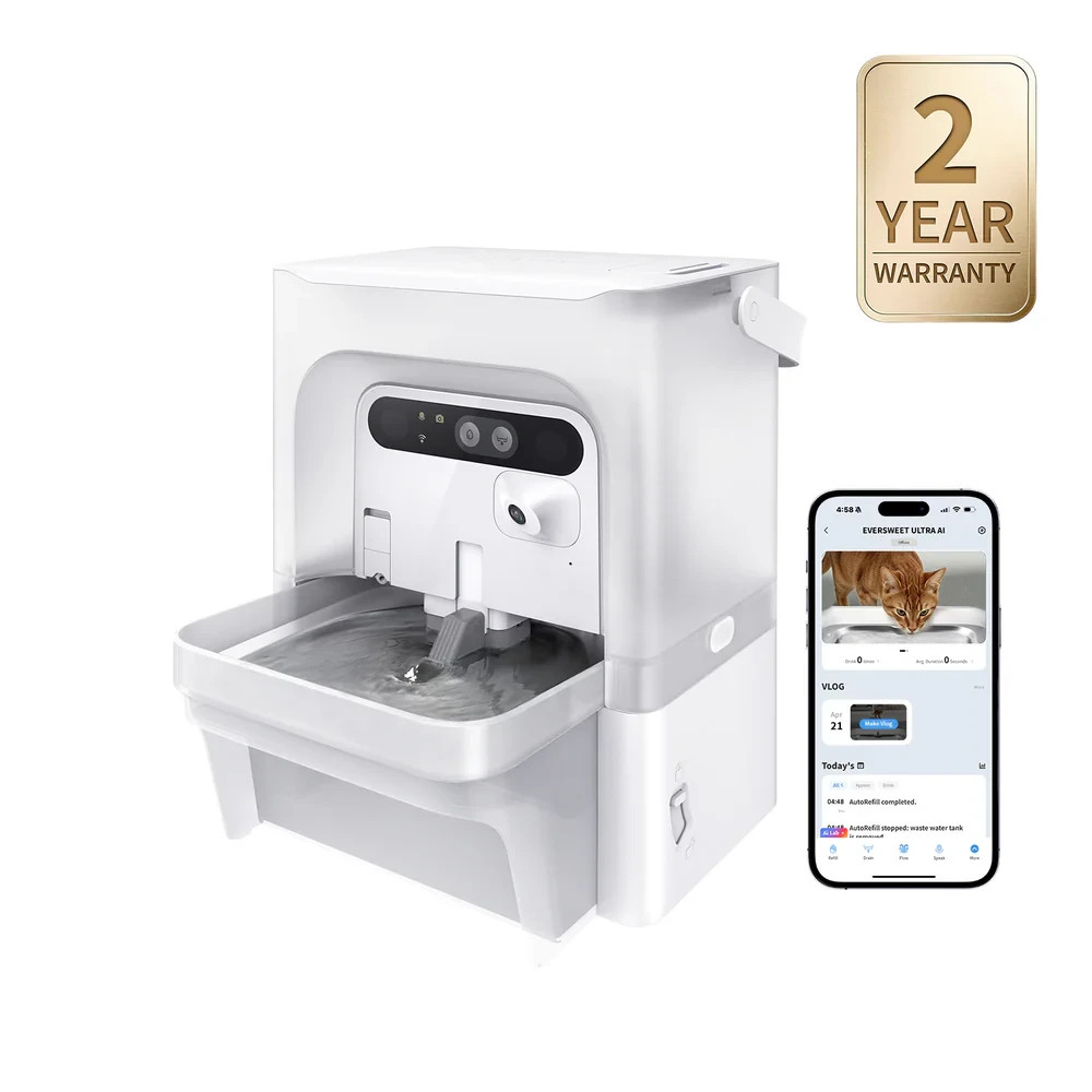 PETKIT Smart Pet Water Fountain with Camera for Cats Dogs