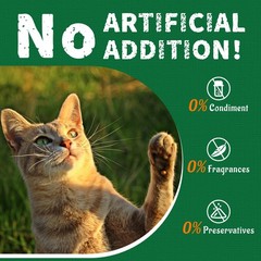 Just Try 13.4 0Z Cat Grass Treats Salmon Oil Natural Ounce (Pack of 1)