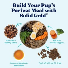 Solid Gold Beef Bone Broth for Dogs – Limited Ingredient Bone Broth Dog Food Top