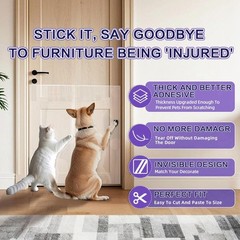 Thicken Cat Scratch Furniture Protector, Extended Size 165″x15″