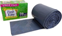 30 Count Litter Box Liners Super Thick, Durable, Easy Clean Up Jumbo Scented,…