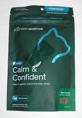 VetriScience Composure Cat Behavioral Calming Bite Sized Chews 30 ct. Trout 7/27