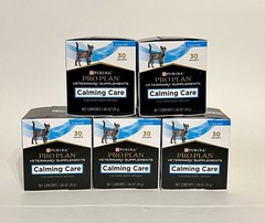Purina ProPlan Veterinary Supplements Calming Care for Cats 30 Satchets Each X5