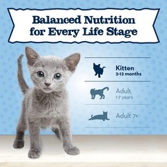 Blue Buffalo Baby Natural Kitten Wet Cat Food Paté 3 Ounce (Pack of 6)