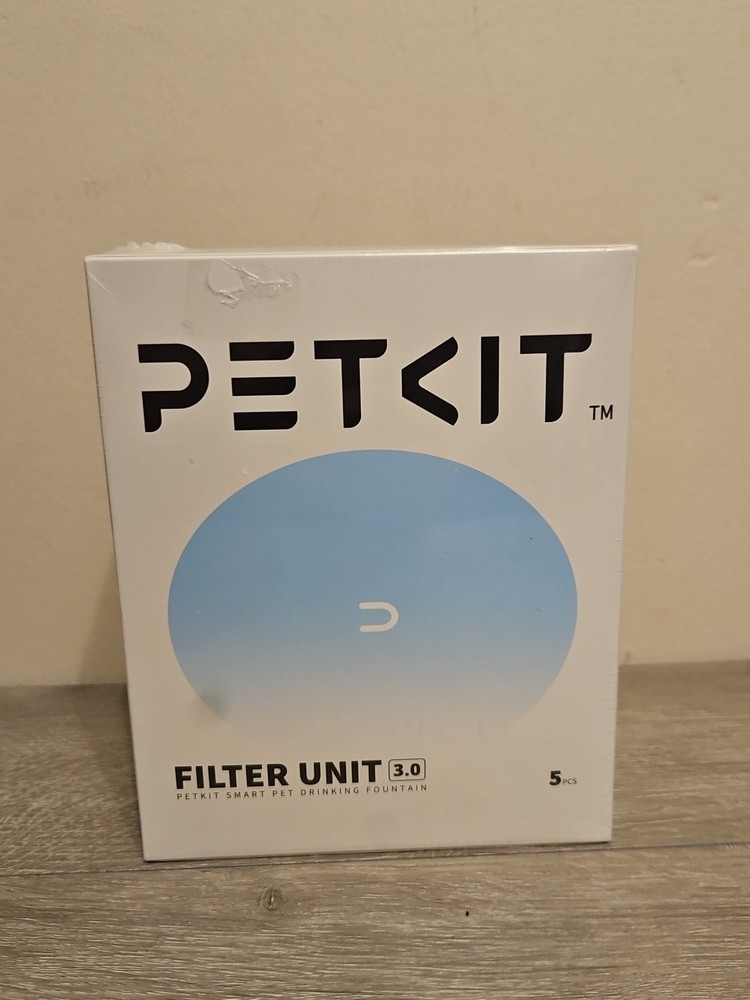 PETKIT Filter Unit 3.0 Water Fountain Replacement 5pcs NEW Sealed Exp 2028