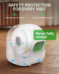 PETKIT MAX PRO Self Cleaning Cat Litter Box Automatic Cat Litter Box,App Control