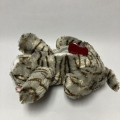 Smartpetlove Snuggle Kitty Plush Tabby Cat Toy Heartbeat – Anxiety Relief