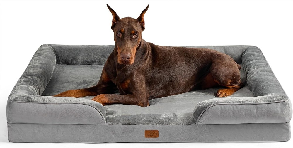 Bedsure XXL Orthopedic Dog Bed for Extra Large Dogs – Washable Giant Dog Cat Bed