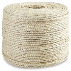 1/4 3/8 1/2 1 Dia Sisal Rope Cat Scratching Post Claw Control Toy Craft Pet Cord