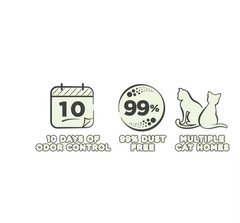 (2 pack) Special Kitty Clumping Clay Cat Litter, Fresh Scent, 45 lbs Box