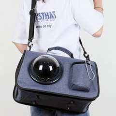 Premium Quality Cat Carrier Bag Breathable Comfortable Stylish Solid Color ET
