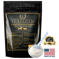 Lexelium 100% Natural Breathing Relief for Dogs and Cats Great for Kennel Cough