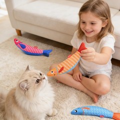 LIFLIX 3PCS Catnip Toys for Cats, 10.04×2.56×1.77 inches, Blue&Orange&Pink