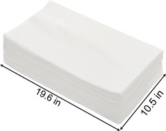 200 Pcs Bird Cage Liners 11×20″ Disposable Absorbent Paper Pads for Pet Birds