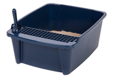 Cat Litter Box Enclosed Pan Hooded Jumbo Giant Covered Kitty House Large Cats US