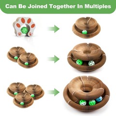 1 Pack Kitty Kurlz Interactive Cat Toys for Indoor Cats, Kitty Curls Organ Ca…