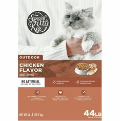 [Free Ship] Special Kitty Outdoor Formula Dry Cat Food, 44 lb Bag.