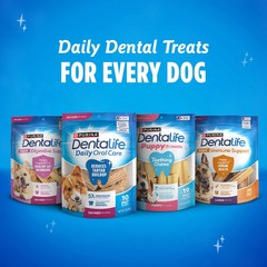Purina DentaLife Daily Oral Care Dog Dental Chews for Small and Medium Breed Dog