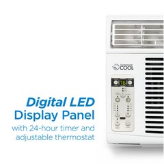 Commercial Cool Window Air Conditioner 12,000 BTU, AC Window Unit Cools Up to 55
