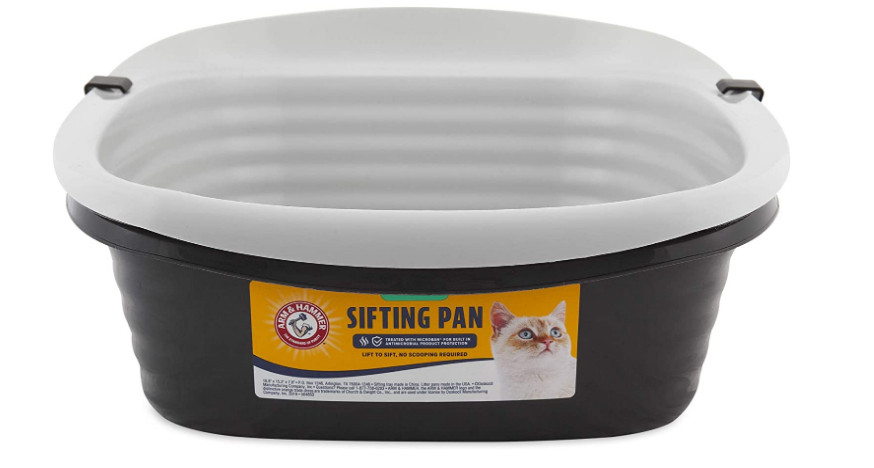 Dog Litter Box Cat Microban Arm Hammer Sifting Pets Odor Control Recycled Large
