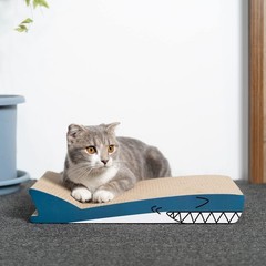 Durable Cat Scratcher Pad Corrugated Cardboard Heavy Duty Reversible for Indoor