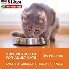 Purina ONE Healthy Plus High Protein Chicken Dry Cat Food 7 lb Bag USA FROM USA