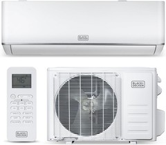BLACK+DECKER 9,000 BTU Smart Mini Split Air Conditioner with Heat, Inverter Comp
