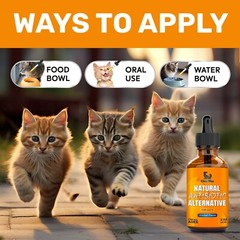 Natural Infection & Allergy Relief for Cats | Joint Support | Antibiotic drops