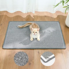Cat Scratcher Mat,Natural Sisal Scratch Pad,Horizontal Floor Scratching Pads