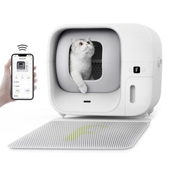 Furbulous Automatic Cat Litter Box Self Cleaning/Pack Refill System,APP Control