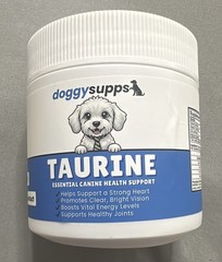 DoggySupps Taurine Supplement Powder for Cat Health Support Formula