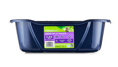 Vibrant Life Large Open Cat Litter Box, Durable Easy-Clean Design