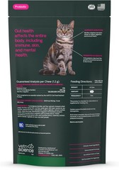 VetriScience Gut Health Chews, Probiotic Everyday 60 60 Count
