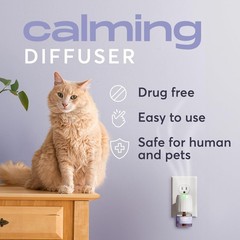 Cat Stress Relief Diffuser Refills with Pheromones – 1 Refill for 30 Days