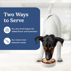 Tender Shreds Tasty Chicken Topper and Beef & Chicken Topper Natural Dog Food Co