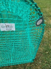 KITTYWALK Deck & Patio OUTDOOR CAT ENCLOSURE 11′ x 18″ x 24″ with BAG Green Mesh