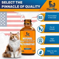 Natural Infection & Allergy Relief for Cats | Joint Support | Antibiotic drops