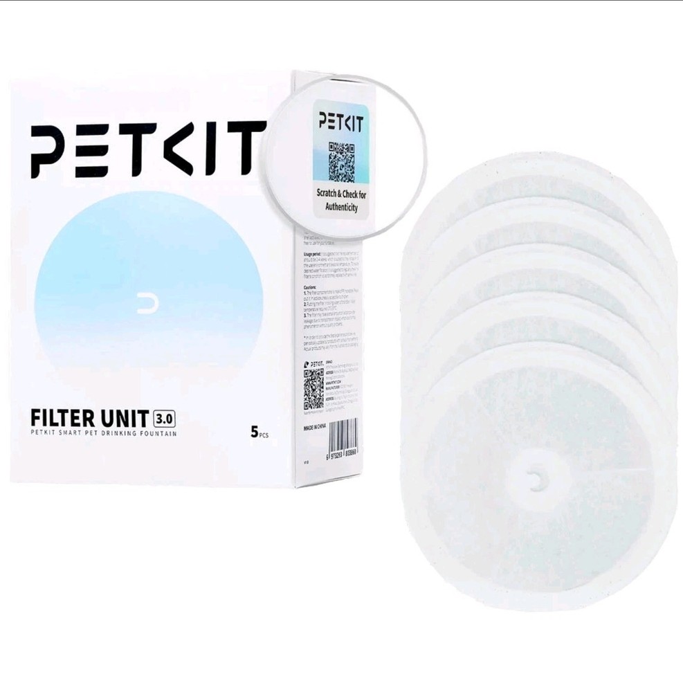 PETKIT Replacement Filters Unit for EverSweet Pet Water Fountain 5 PCS/Pack New