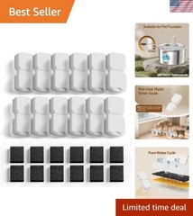 Pet Fountain Filter Replacement: 24 Filters for Healthier Drinking Water