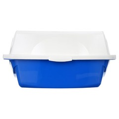 Van Ness Large Framed Cat Pan (Cat Litter Box with Rim)